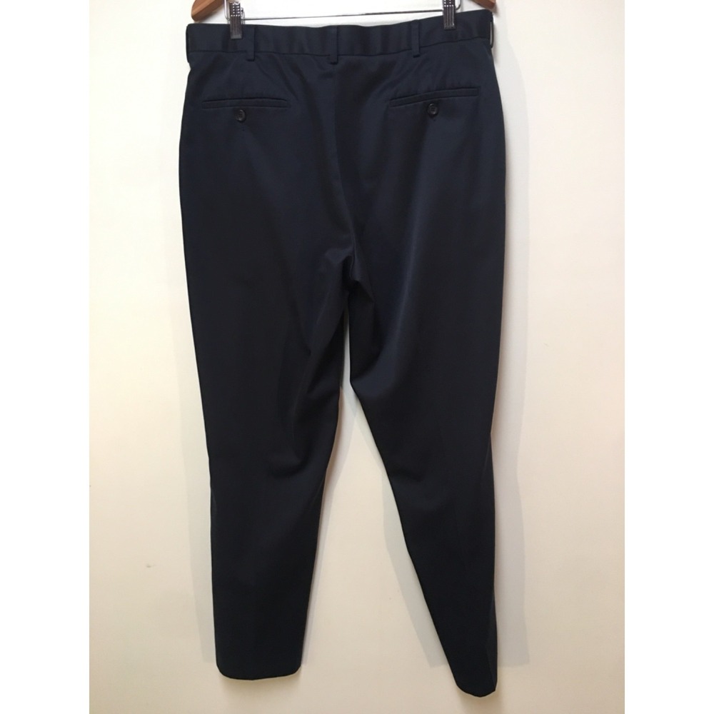 Dockers Collection Pants Mens 36x32 Blue Flat Front Relaxed Fit 207710118 Office - Picture 5 of 16